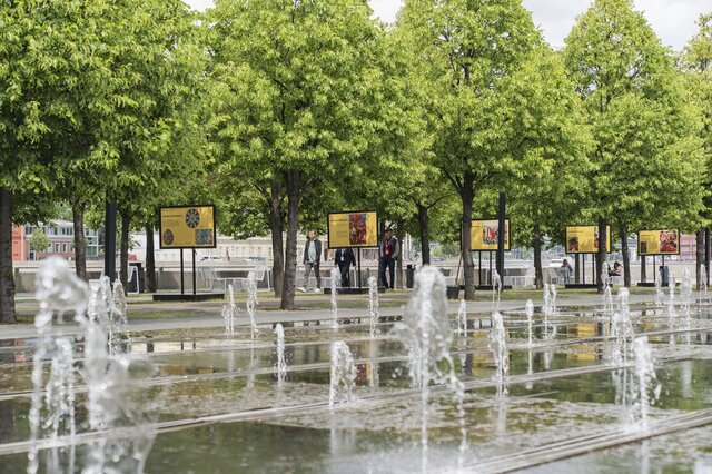 White Gold. Cotton in the Art of the Soviet East. Outdoor Banner Exhibition - 1