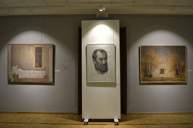 Exhibition of Anvar Kashaev. Paintings and Graphics - 10